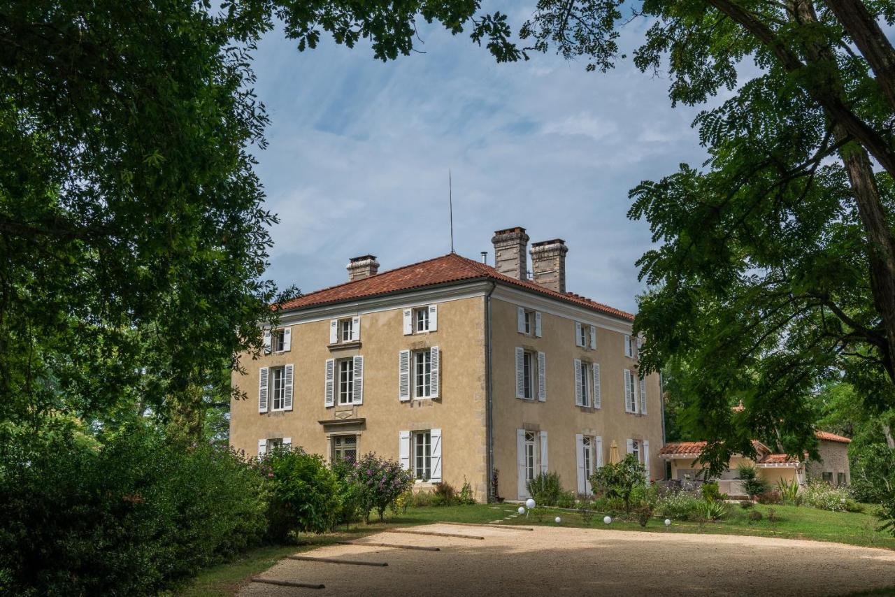Lou Castet de Lussolle - Chambres d'hôtes Losse Exterior foto